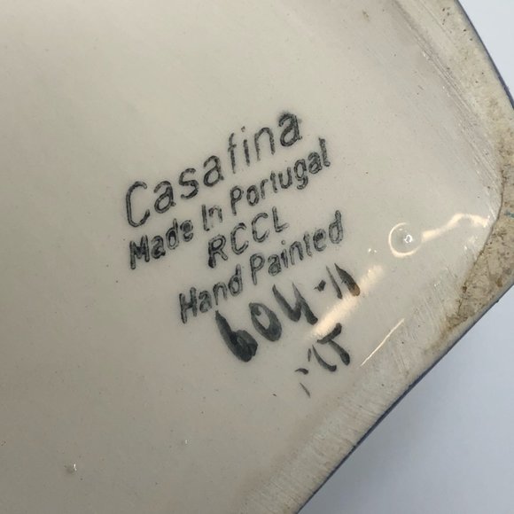 Casafina Hand-Painted & Numbered Floral Covered Small Cannister - Picture 2 of 10